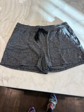 GAP Gray Athletic Lounge Shorts with Drawstring